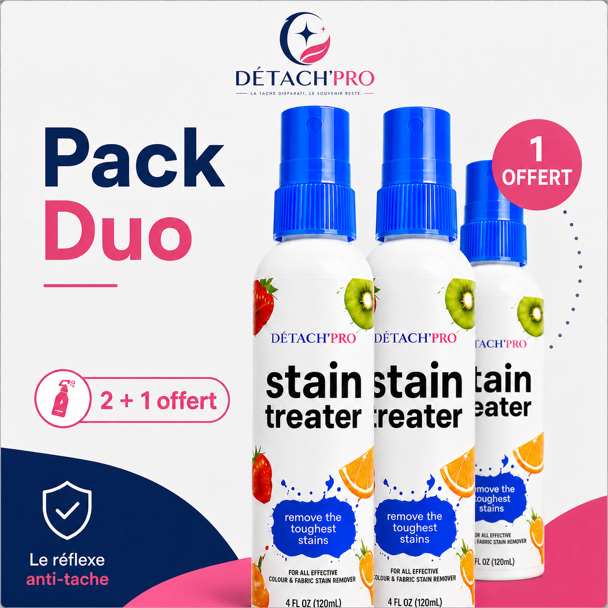 Pack Duo Détach’Pro