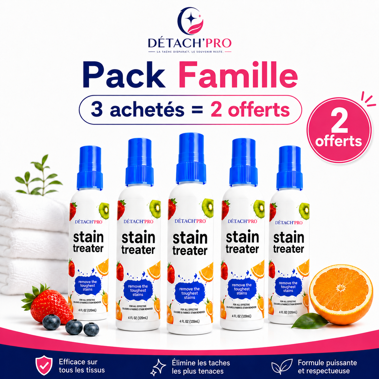 Pack Famille Détach’Pro